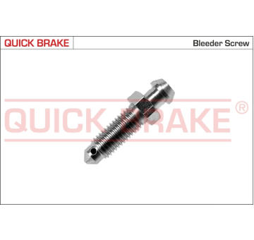 Odvětrávací żroub/ventil, brzdový válec kola QUICK BRAKE 171-0120X