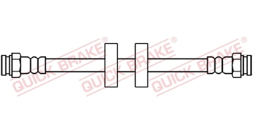 Brzdová hadice QUICK BRAKE 22.206