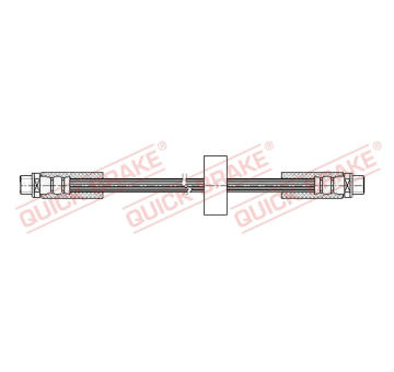 Brzdová hadica QUICK BRAKE 22.417