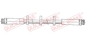 Brzdová hadice QUICK BRAKE 22.902