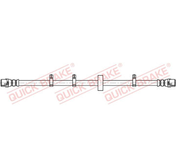 Brzdová hadice QUICK BRAKE 22.929