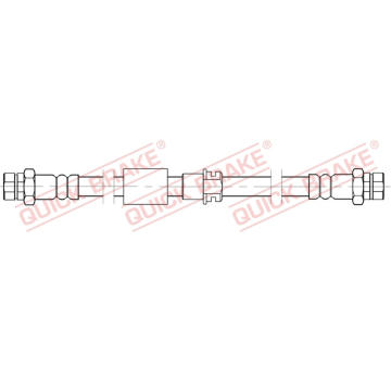 Brzdová hadice QUICK BRAKE 22.931