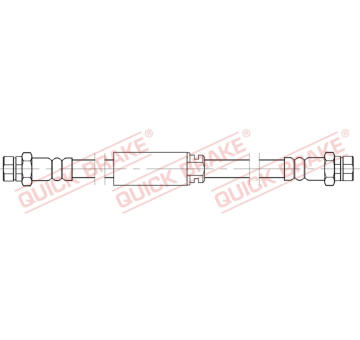 Brzdová hadica QUICK BRAKE 22.932