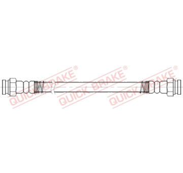 Brzdová hadice QUICK BRAKE 22.941