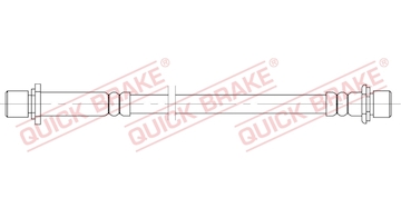 Brzdová hadice QUICK BRAKE 25.080