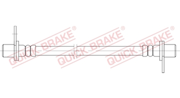 Brzdová hadice QUICK BRAKE 25.084