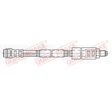 Brzdová hadice QUICK BRAKE 32.407