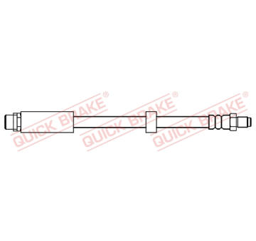 Brzdová hadice QUICK BRAKE 32.423