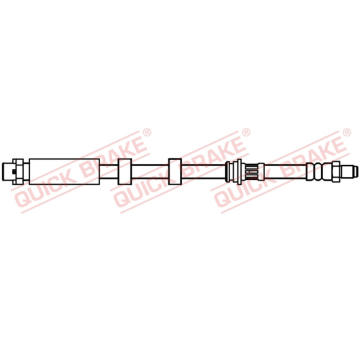 Brzdová hadice QUICK BRAKE 32.708