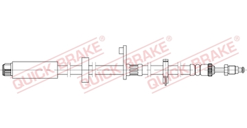 Brzdová hadice QUICK BRAKE 32.824