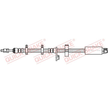 Brzdová hadica QUICK BRAKE 32.830