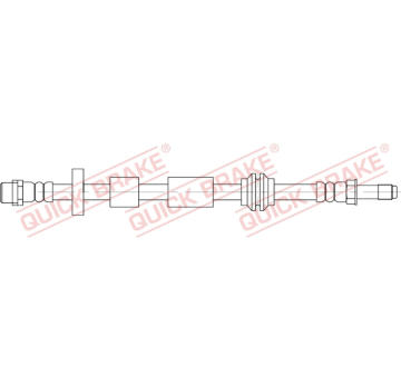 Brzdová hadice QUICK BRAKE 32.836