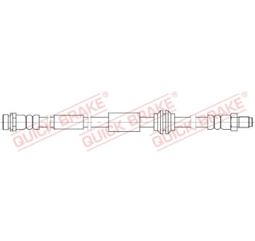 Brzdová hadice QUICK BRAKE 32.837
