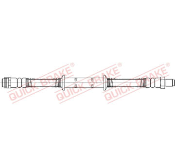 Brzdová hadice QUICK BRAKE 32.843