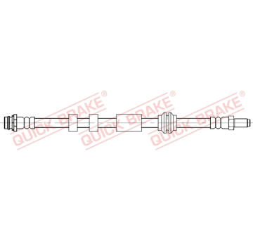 Brzdová hadice QUICK BRAKE 32.845