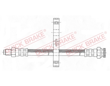 Brzdová hadice QUICK BRAKE 32.964