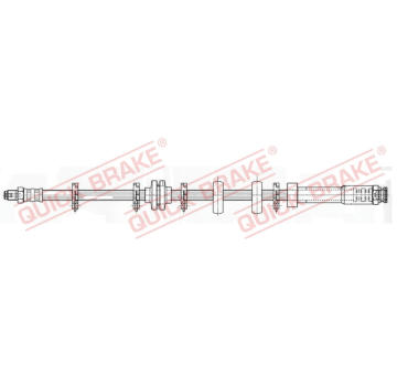 Brzdová hadice QUICK BRAKE 32.966
