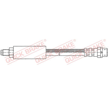 Brzdová hadice QUICK BRAKE 37.031