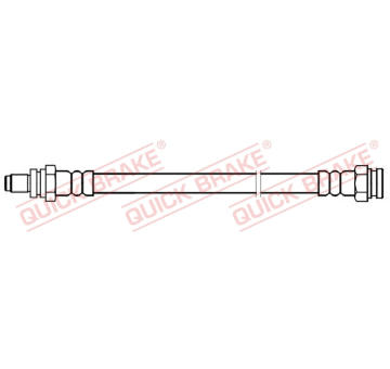 Brzdová hadica QUICK BRAKE 37.052