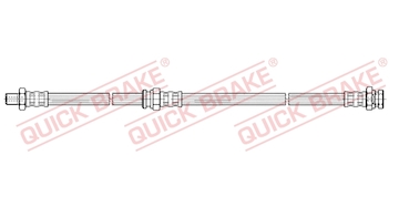 Brzdová hadice QUICK BRAKE 37.906