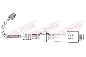 Brzdová hadice QUICK BRAKE 37.930