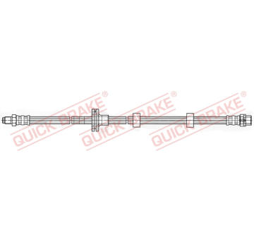 Brzdová hadice QUICK BRAKE 37.937