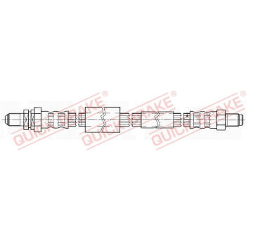 Brzdová hadica QUICK BRAKE 42.403