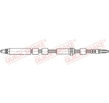 Brzdová hadica QUICK BRAKE 42.922