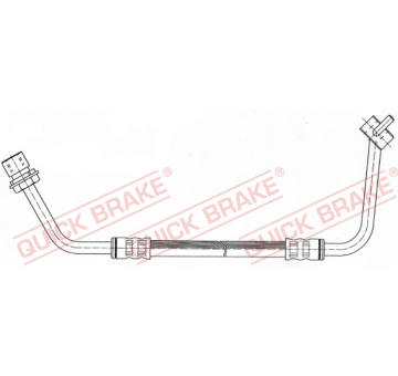 Brzdová hadice QUICK BRAKE 50.016