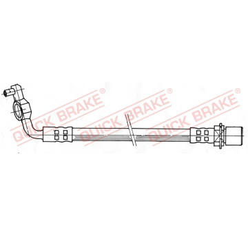 Brzdová hadice QUICK BRAKE 50.033