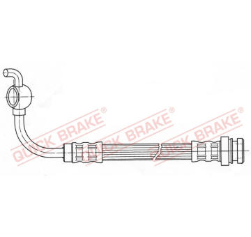 Brzdová hadice QUICK BRAKE 50.047