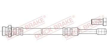 Brzdová hadice QUICK BRAKE 50.071X