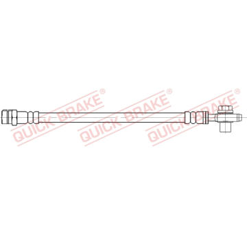 Brzdová hadice QUICK BRAKE 50.095X