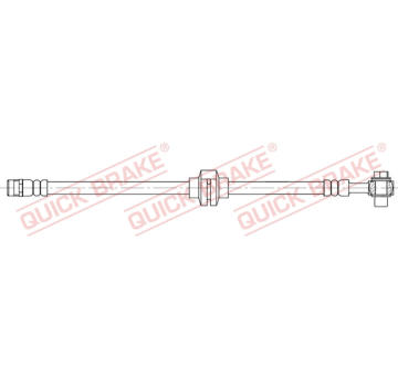 Brzdová hadice QUICK BRAKE 50.112X