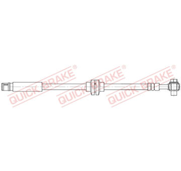 Brzdová hadice QUICK BRAKE 50.202X