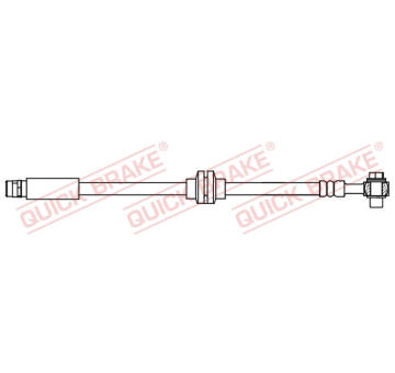 Brzdová hadice QUICK BRAKE 50.205X