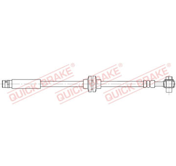 Brzdová hadice QUICK BRAKE 50.206X