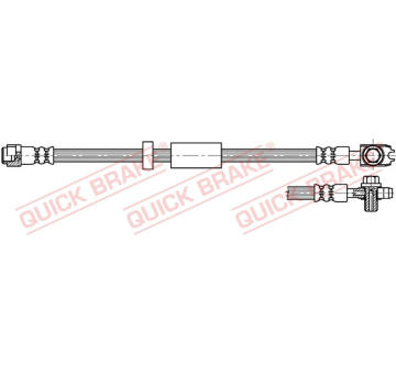 Brzdová hadice QUICK BRAKE 50.401X
