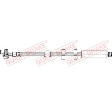 Brzdová hadice QUICK BRAKE 50.700X