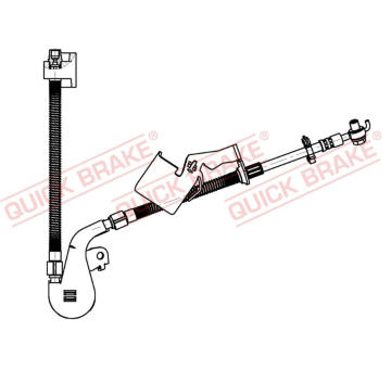 Brzdová hadice QUICK BRAKE 50.703X