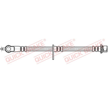 Brzdová hadice QUICK BRAKE 50.711