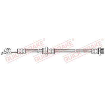 Brzdová hadica QUICK BRAKE 50.806