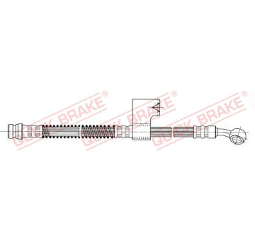 Brzdová hadice QUICK BRAKE 50.817