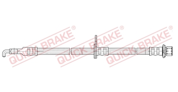 Brzdová hadice QUICK BRAKE 50.828