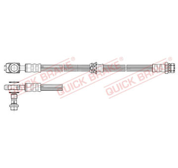 Brzdová hadice QUICK BRAKE 50.832X