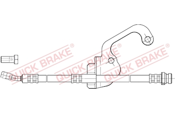 Brzdová hadice QUICK BRAKE 50.838X