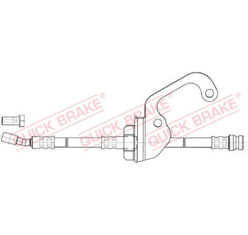 Brzdová hadice QUICK BRAKE 50.839X