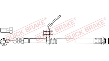 Brzdová hadice QUICK BRAKE 50.845X