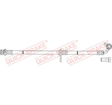 Brzdová hadice QUICK BRAKE 50.849X