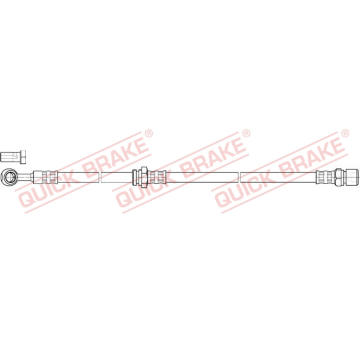 Brzdová hadice QUICK BRAKE 50.850X